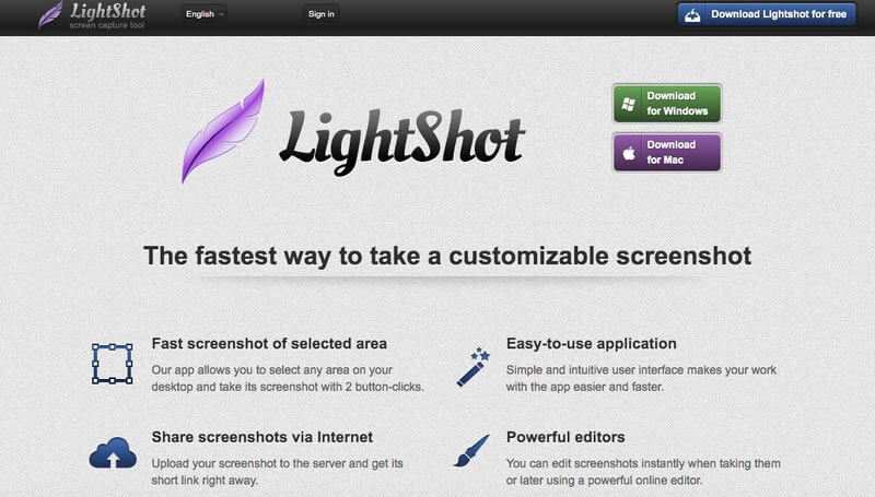 screenshot software free for mac
